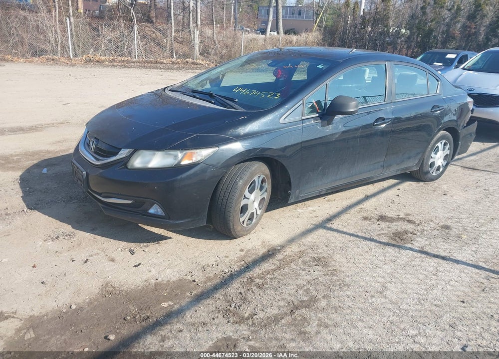 2013 HONDA CIVIC HYBRID VIN: 19XFB4F20DE202838