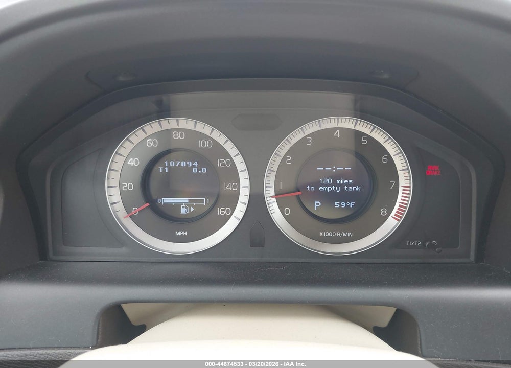 2010 VOLVO XC60 T6/T6 R-DESIGN VIN: YV4992DZXA2101583
