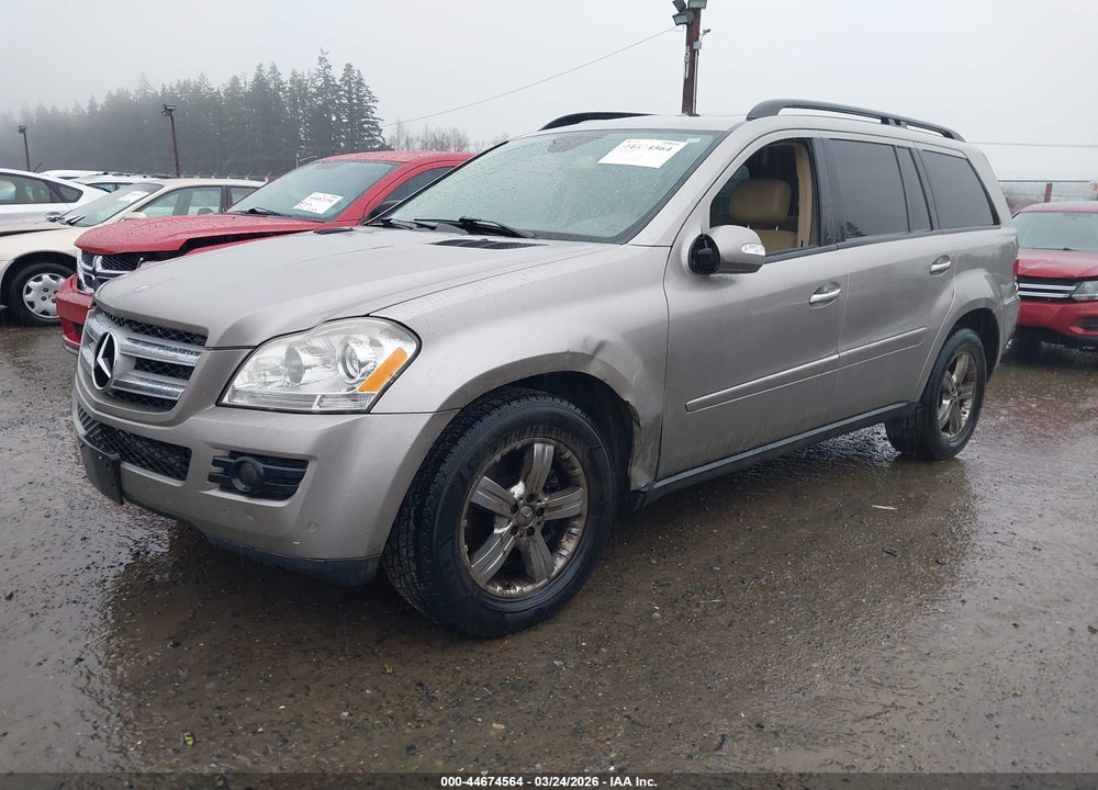 2007 MERCEDES-BENZ GL 450 4MATIC VIN: 4JGBF71E97A127212