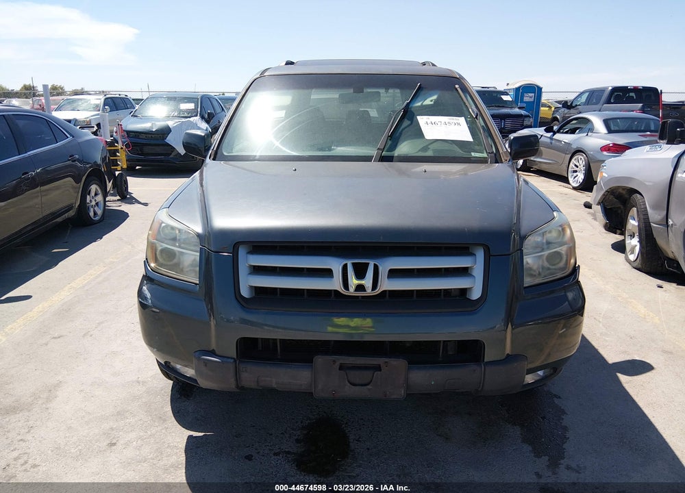 2006 HONDA PILOT EX-L VIN: 2HKYF186X6H557963