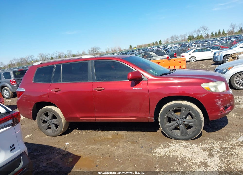 2008 TOYOTA HIGHLANDER SPORT VIN: JTEDS43AX82061746