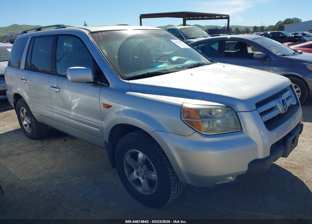 2007 HONDA PILOT EX-L VIN: 2HKYF187X7H513732