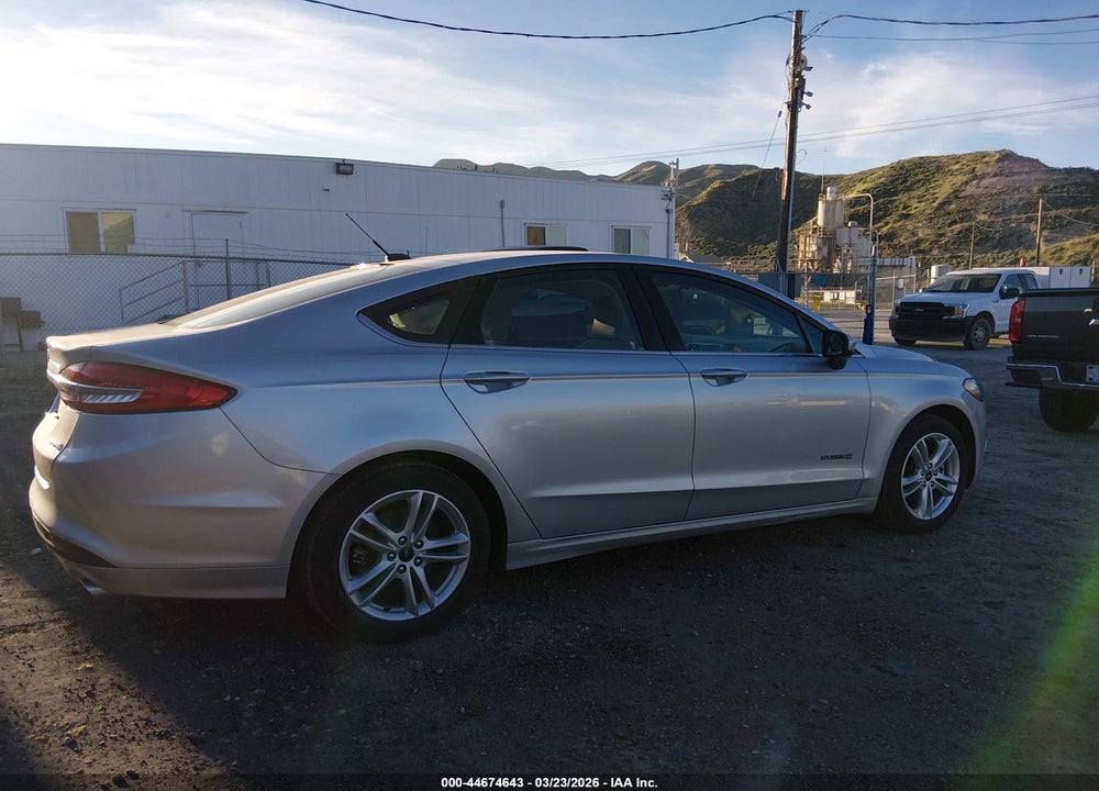2018 FORD FUSION HYBRID S VIN: 3FA6P0UU8JR235725