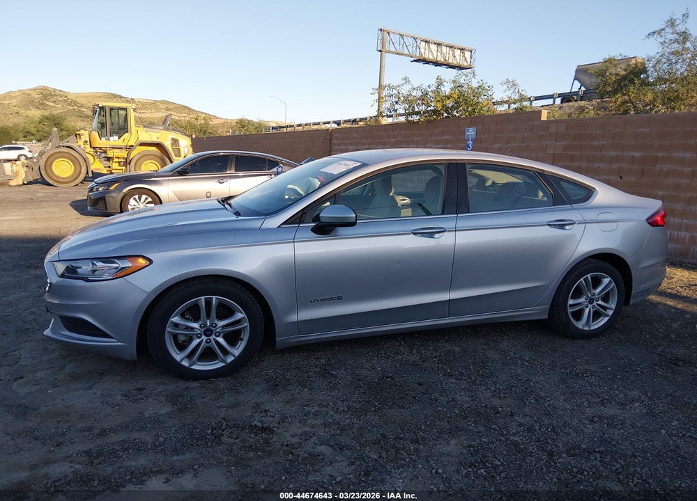 2018 FORD FUSION HYBRID S VIN: 3FA6P0UU8JR235725