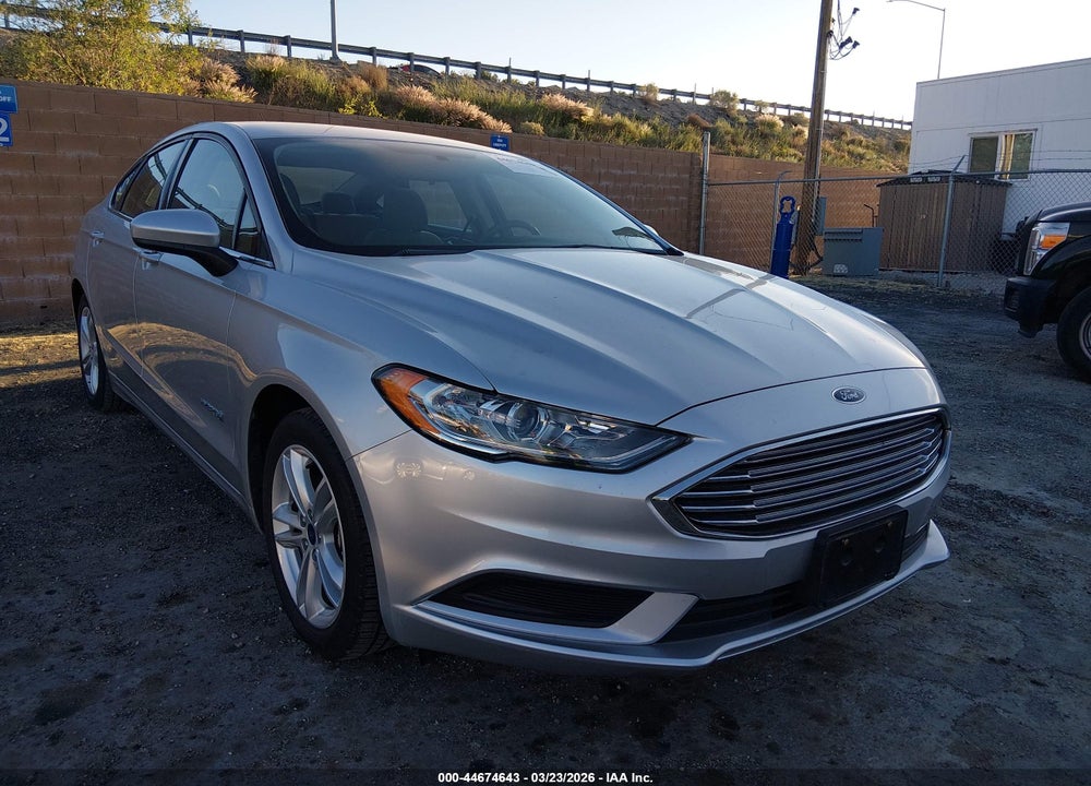 2018 FORD FUSION HYBRID S VIN: 3FA6P0UU8JR235725