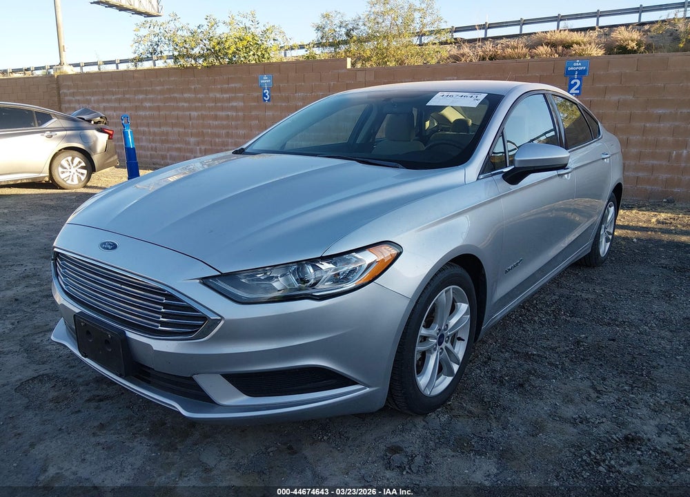 2018 FORD FUSION HYBRID S VIN: 3FA6P0UU8JR235725