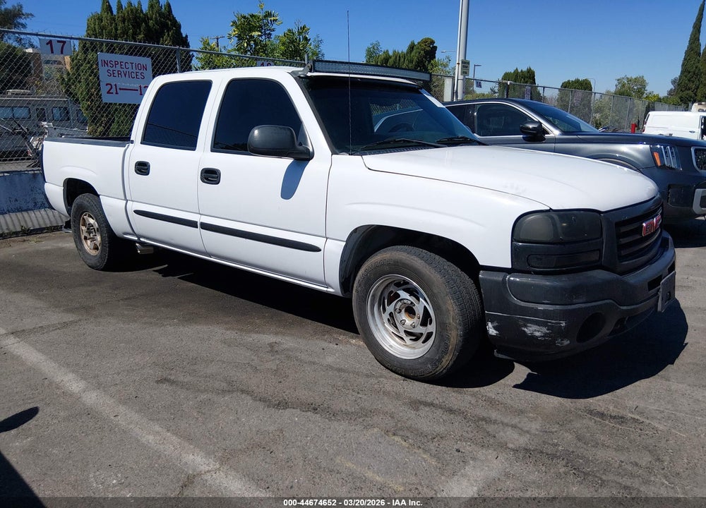 2006 GMC SIERRA 1500 SLE1 VIN: 2GTEC13Z661277908
