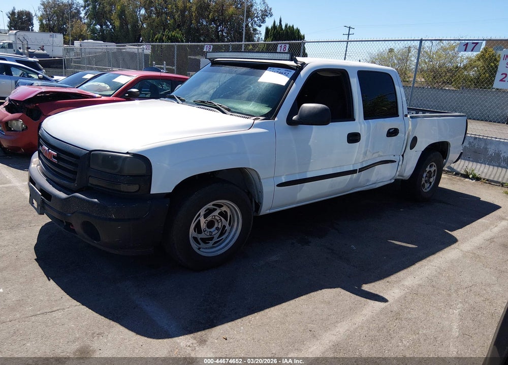 2006 GMC SIERRA 1500 SLE1 VIN: 2GTEC13Z661277908