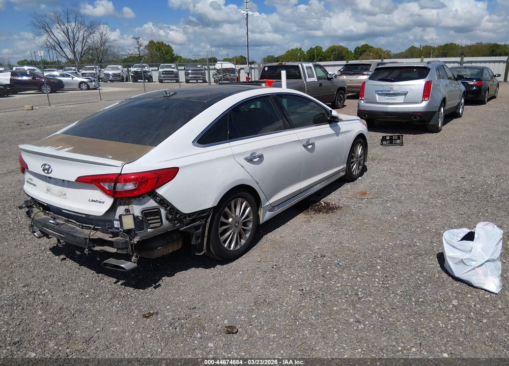 2015 HYUNDAI SONATA LIMITED VIN: 5NPE34AF3FH016552