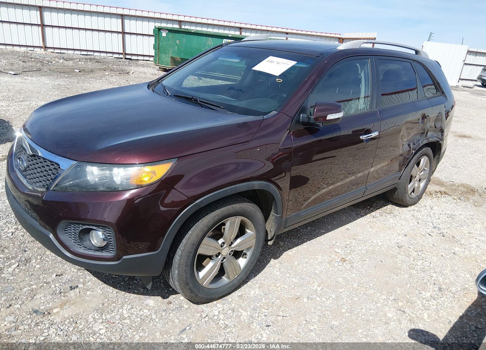 2013 KIA SORENTO EX V6 VIN: 5XYKU4A2XDG337912