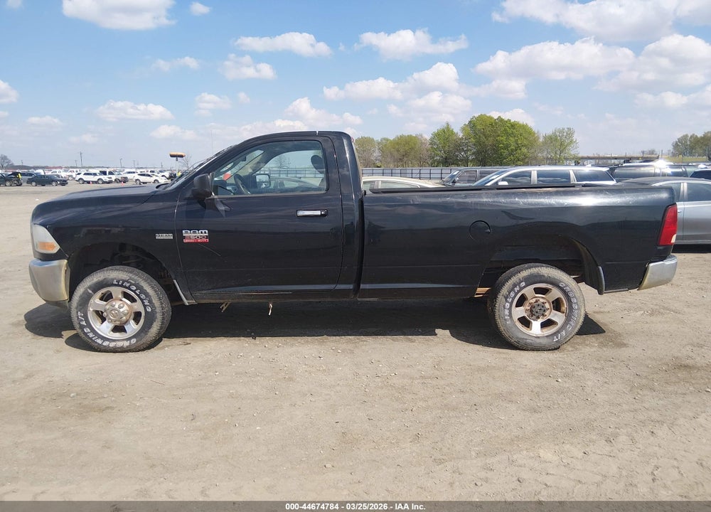 2012 RAM 2500 SLT VIN: 3C6LD5BT9CG167289