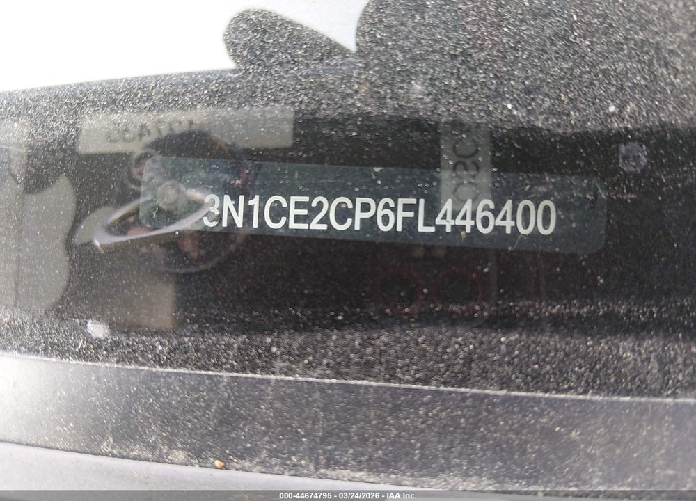 2015 NISSAN VERSA NOTE SV VIN: 3N1CE2CP6FL446400