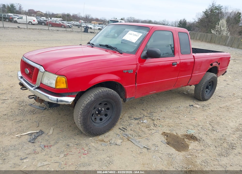 2004 FORD RANGER XLT VIN: 1FTZR15E94TA06679