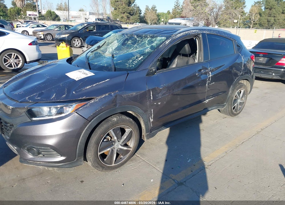 2021 HONDA HR-V 2WD EX-L VIN: 3CZRU5H75MM704685