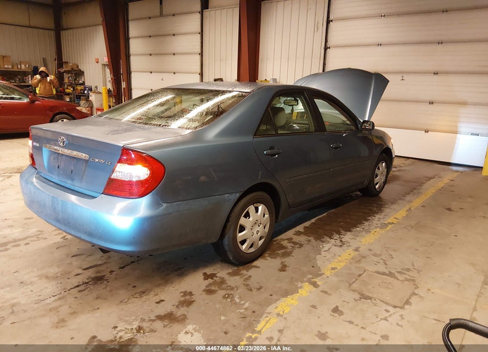 2002 TOYOTA CAMRY LE VIN: 4T1BE32KX2U627208