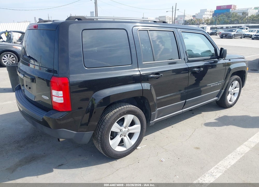 2016 JEEP PATRIOT LATITUDE VIN: 1C4NJPFA9GD794673