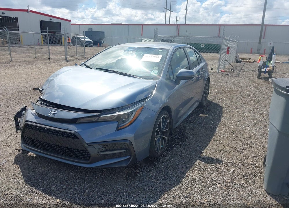 2022 TOYOTA COROLLA SE VIN: JTDS4MCE5NJ090095