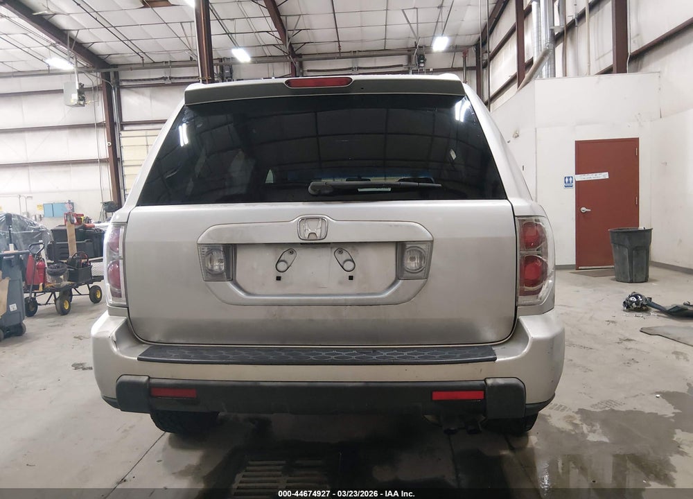 2006 HONDA PILOT EX VIN: 2HKYF184X6H537694