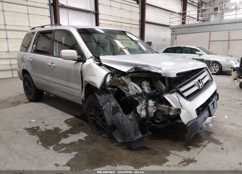 2006 HONDA PILOT EX VIN: 2HKYF184X6H537694