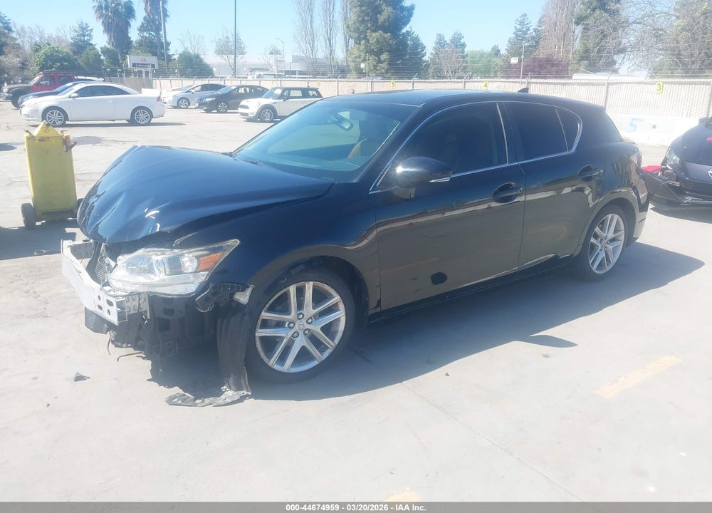 2015 LEXUS CT 200H VIN: JTHKD5BHXF2245591