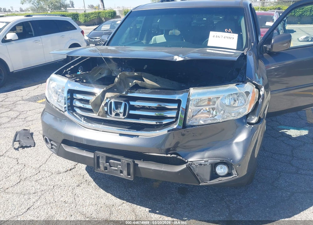2012 HONDA PILOT EX VIN: 5FNYF3H45CB010278