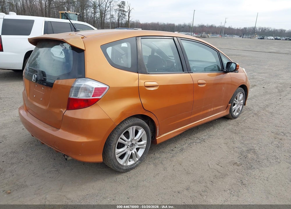2009 HONDA FIT SPORT VIN: JHMGE88469S028486
