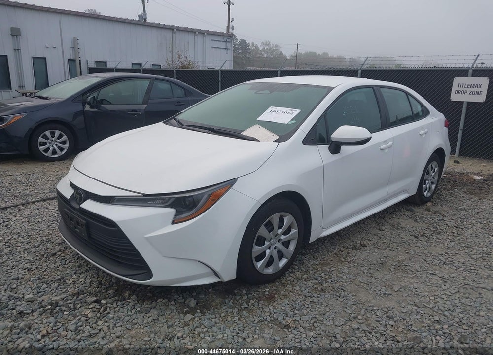 2024 TOYOTA COROLLA LE VIN: 5YFB4MDE2RP132285