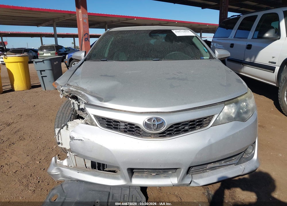 2013 TOYOTA CAMRY SE VIN: 4T1BF1FK3DU264734