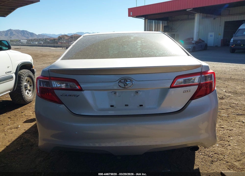 2013 TOYOTA CAMRY SE VIN: 4T1BF1FK3DU264734