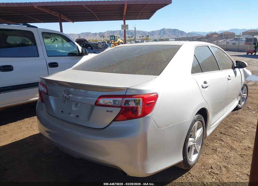 2013 TOYOTA CAMRY SE VIN: 4T1BF1FK3DU264734