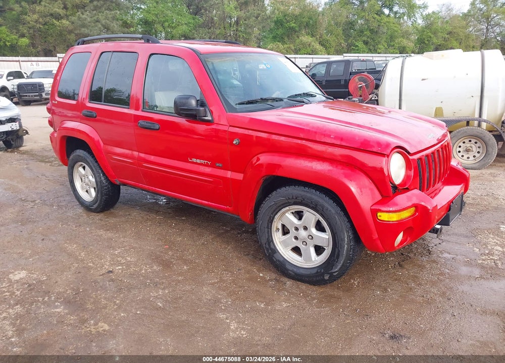 2002 JEEP LIBERTY LIMITED EDITION VIN: 1J4GL58K92W134749