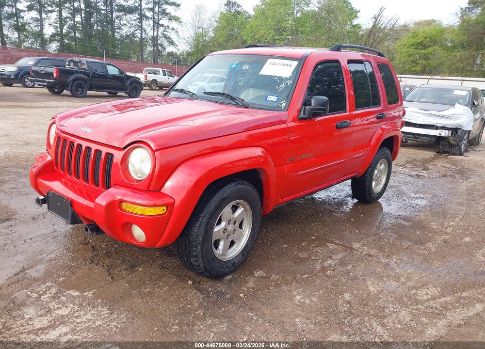 2002 JEEP LIBERTY LIMITED EDITION VIN: 1J4GL58K92W134749