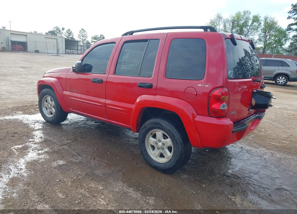 2002 JEEP LIBERTY LIMITED EDITION VIN: 1J4GL58K92W134749