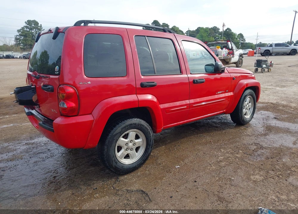 2002 JEEP LIBERTY LIMITED EDITION VIN: 1J4GL58K92W134749