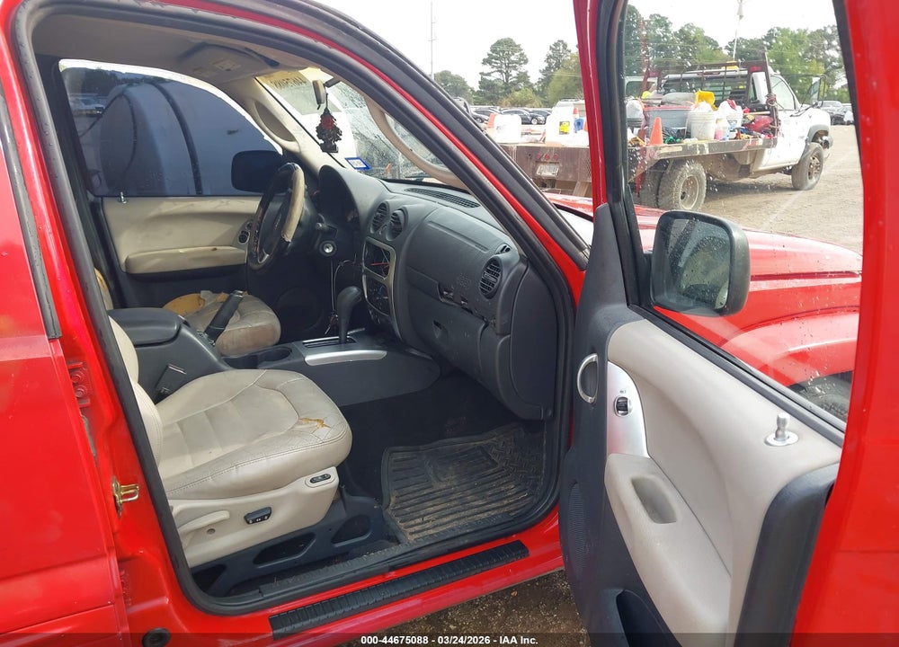 2002 JEEP LIBERTY LIMITED EDITION VIN: 1J4GL58K92W134749