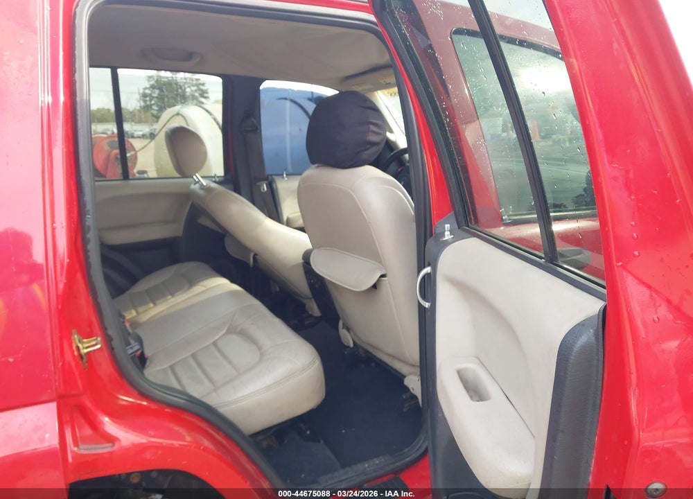 2002 JEEP LIBERTY LIMITED EDITION VIN: 1J4GL58K92W134749