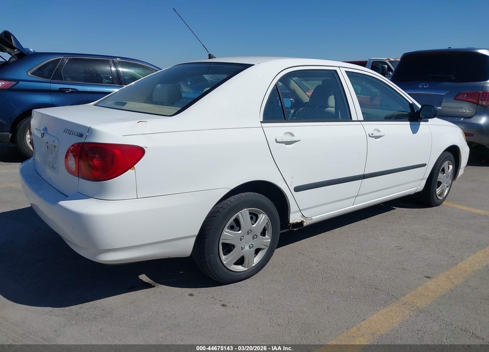 2003 TOYOTA COROLLA CE VIN: 1NXBR32E73Z102736