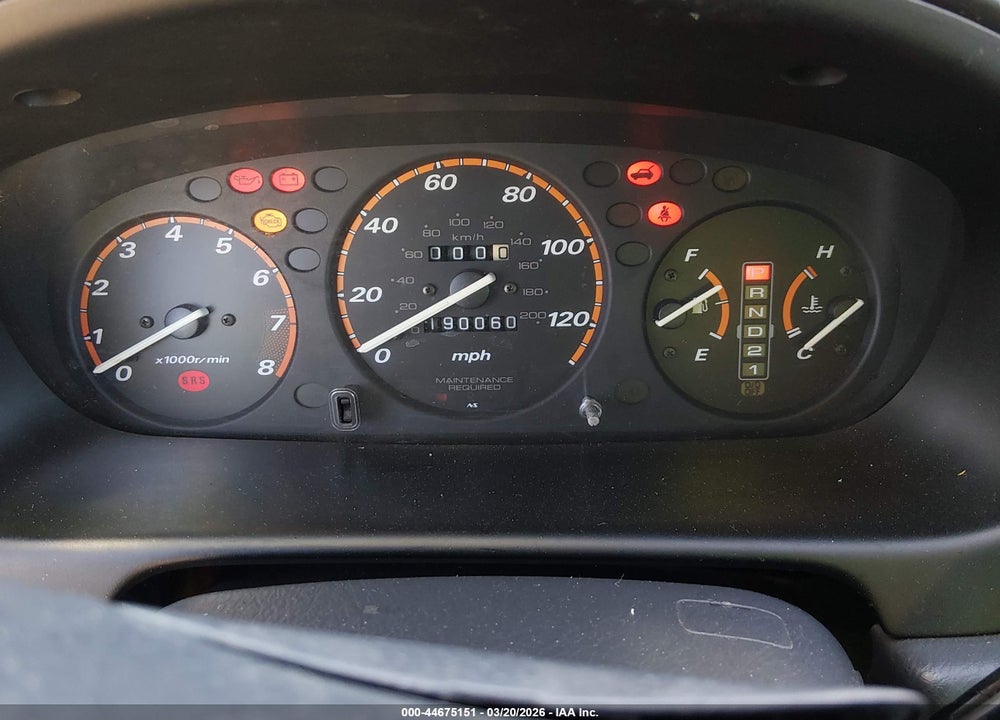 2000 HONDA CR-V SPECIAL EDITION VIN: JHLRD1871YS006122