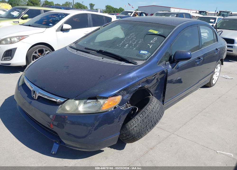 2007 HONDA CIVIC LX VIN: 1HGFA16577L082111
