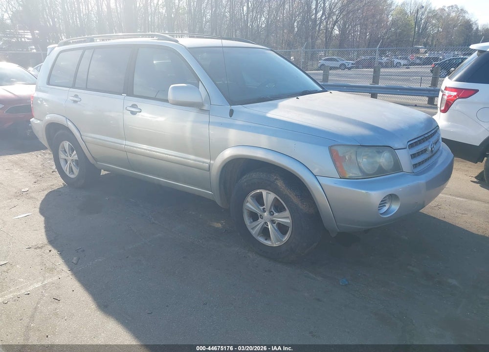 2003 TOYOTA HIGHLANDER V6 VIN: JTEGF21A730085273