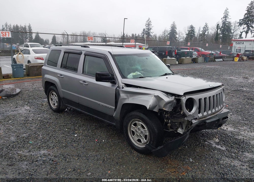 2015 JEEP PATRIOT SPORT VIN: 1C4NJPBA4FD284171