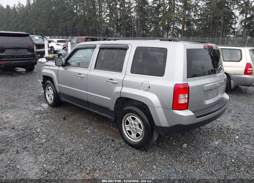 2015 JEEP PATRIOT SPORT VIN: 1C4NJPBA4FD284171