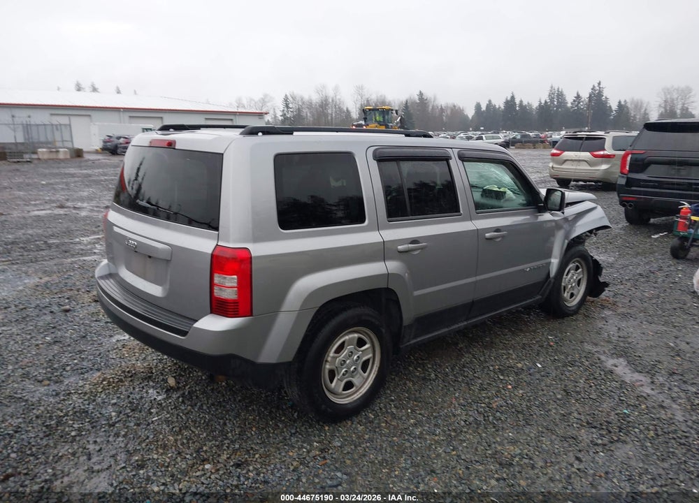 2015 JEEP PATRIOT SPORT VIN: 1C4NJPBA4FD284171