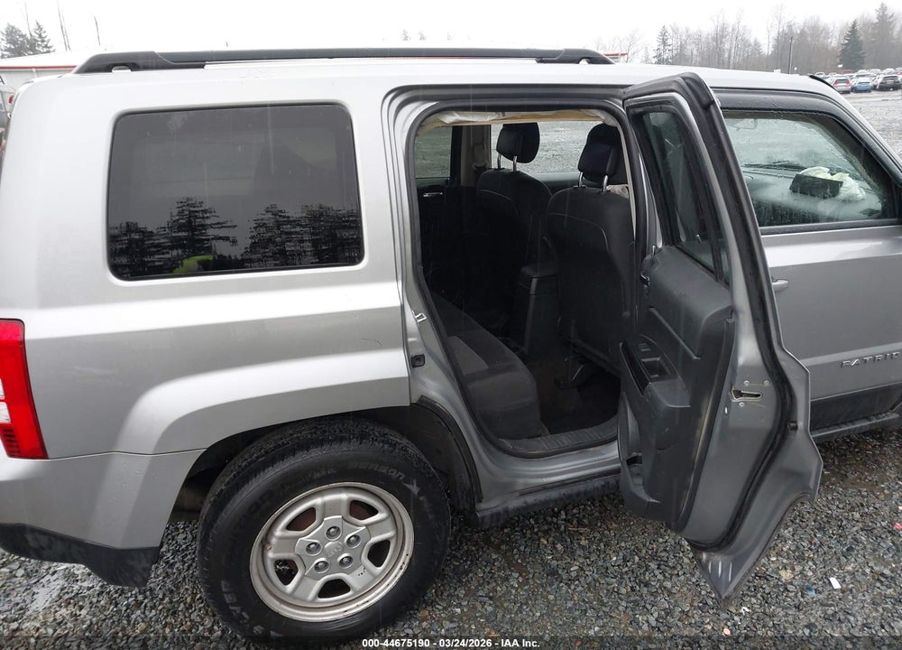 2015 JEEP PATRIOT SPORT VIN: 1C4NJPBA4FD284171