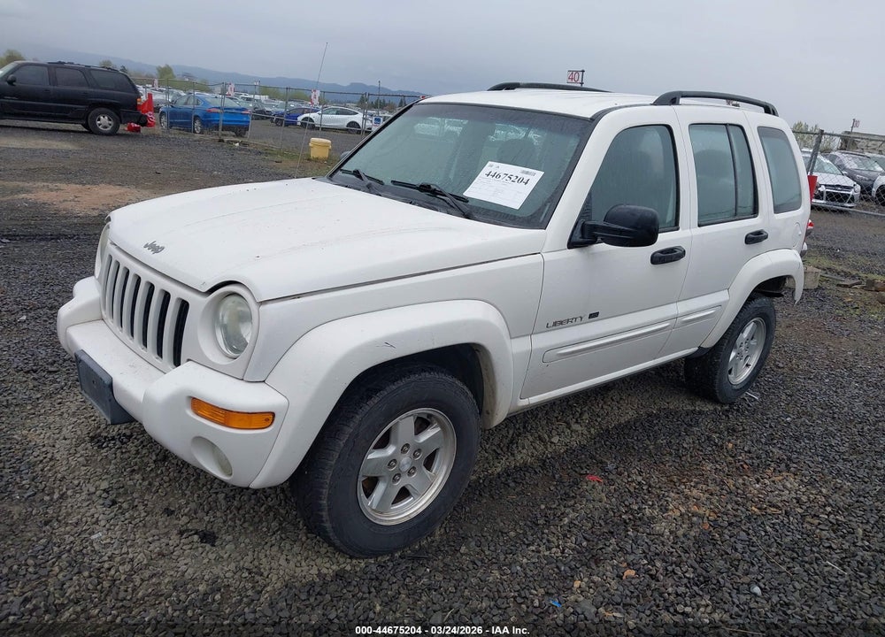 2002 JEEP LIBERTY LIMITED EDITION VIN: 1J4GL58K72W367982