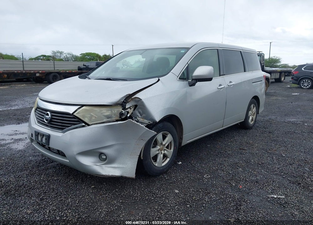 2015 NISSAN QUEST PLATINUM/S/SL/SV VIN: JN8AE2KP1F9124623