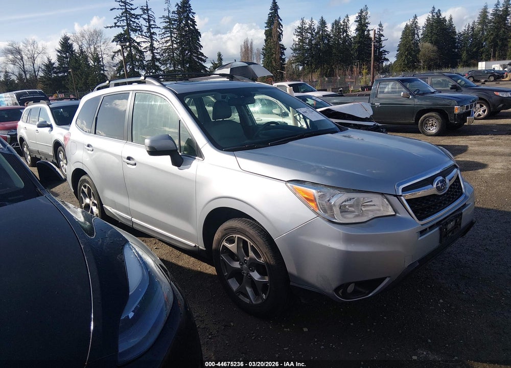 2016 SUBARU FORESTER 2.5I TOURING VIN: JF2SJAXC8GH434658