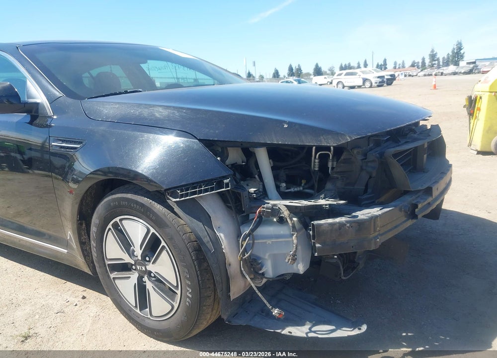 2013 KIA OPTIMA HYBRID LX VIN: KNAGM4AD8D5044667