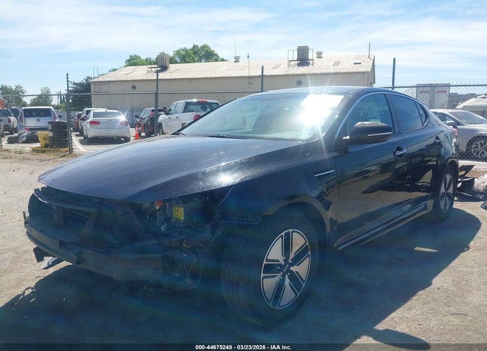 2013 KIA OPTIMA HYBRID LX VIN: KNAGM4AD8D5044667