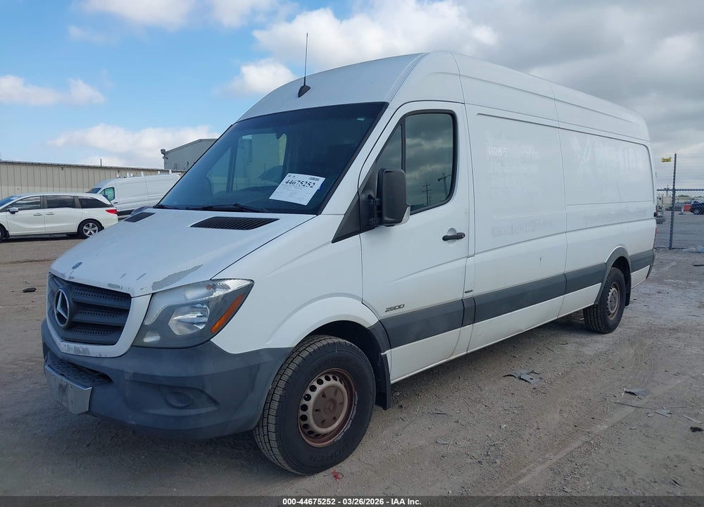 2014 MERCEDES-BENZ SPRINTER 2500 HIGH ROOF VIN: WD3PE8DC5E5892916